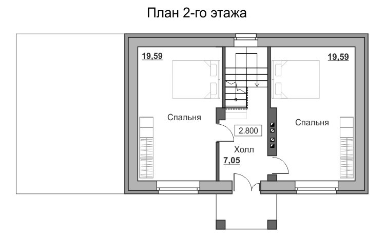 План 2-го этаж